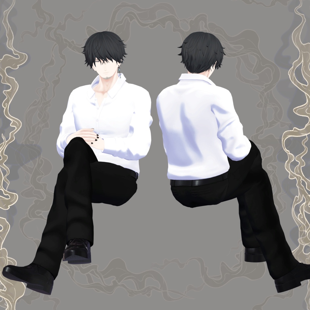 【VRChat想定アバター】煙滅 Ver.1.09