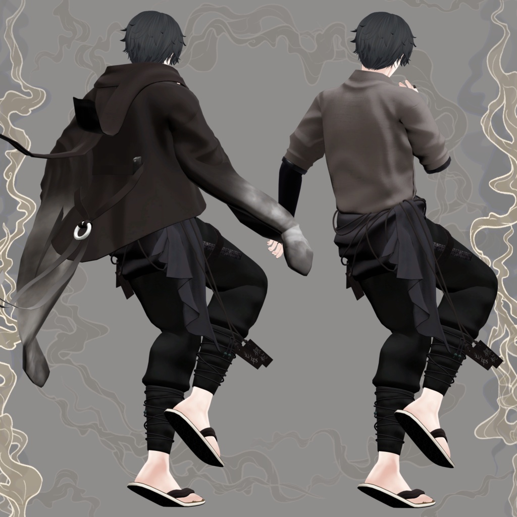 【VRChat想定アバター】煙滅 Ver.1.09