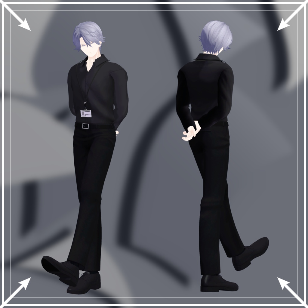 【VRChat想定アバター】パピロ Ver.1.03