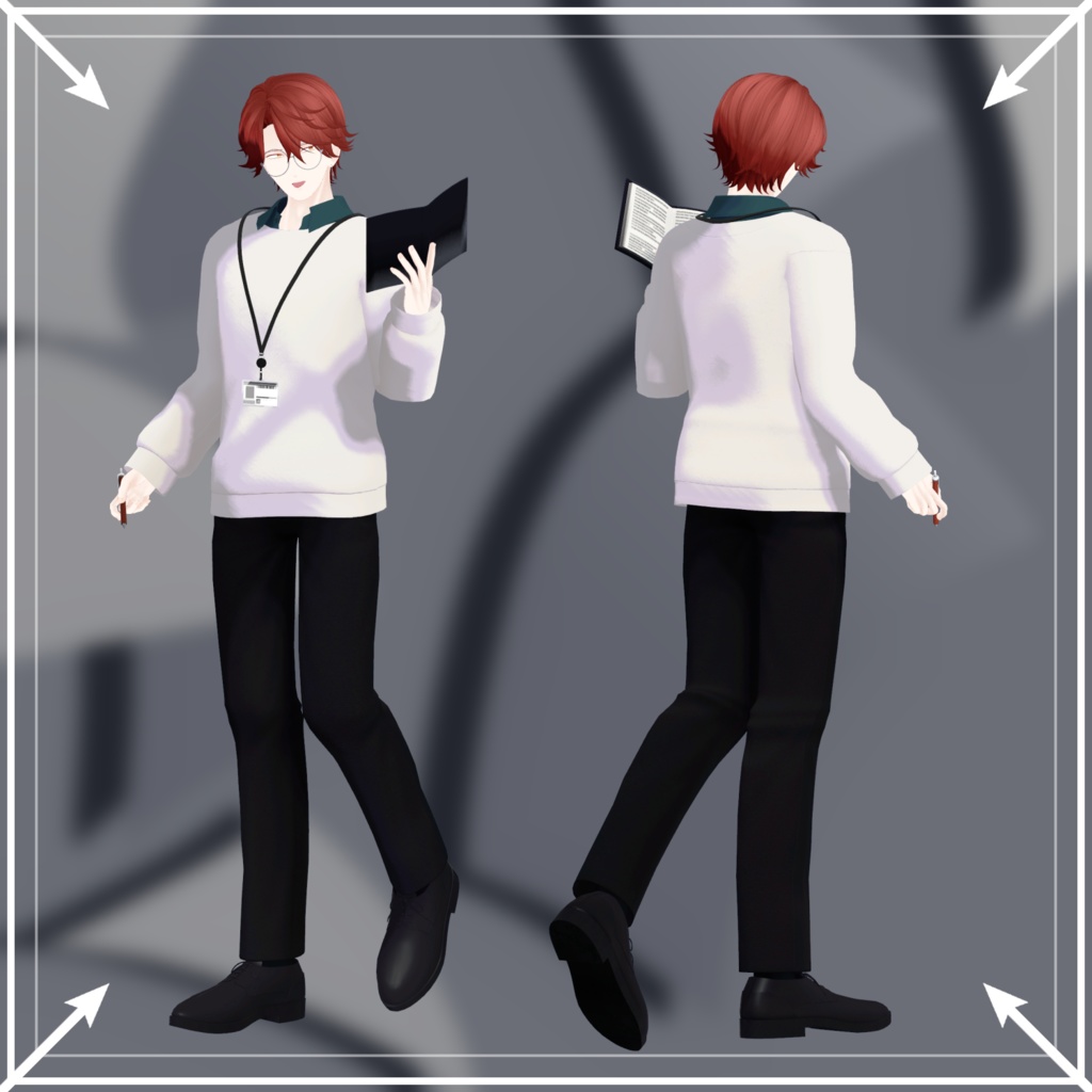 【VRChat想定アバター】パピロ Ver.1.03