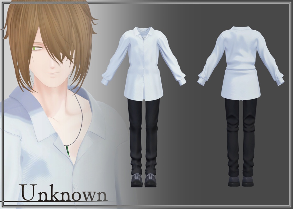 【VRChat向け】アンダルアバターコスチューム 3