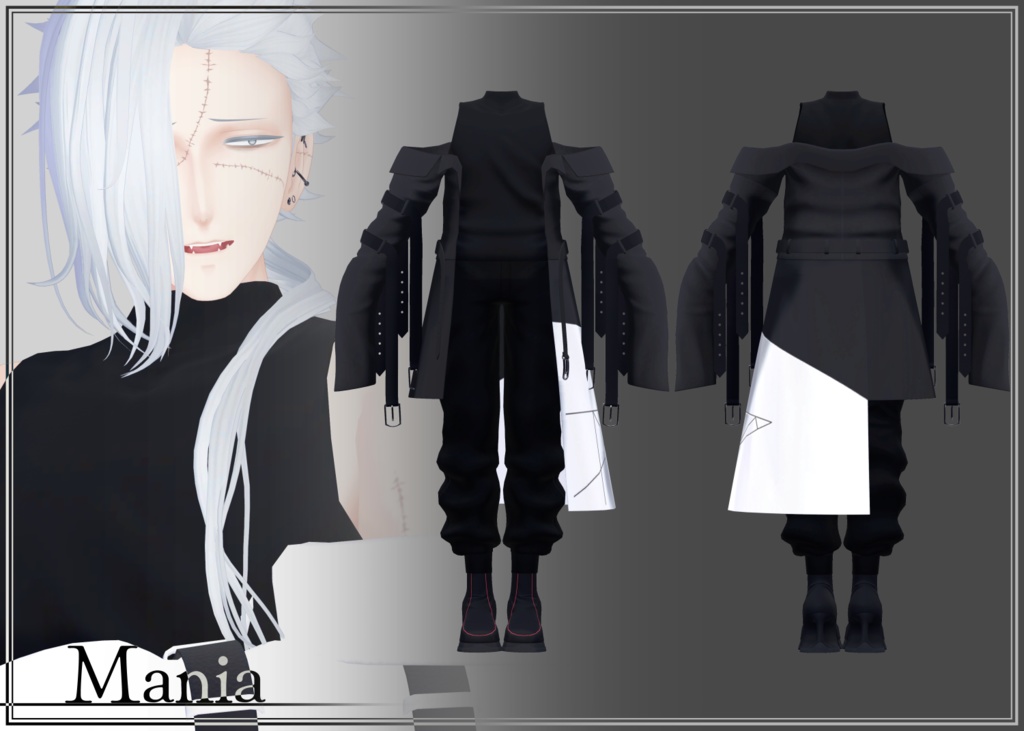 【VRChat向け】アンダルアバターコスチューム 3