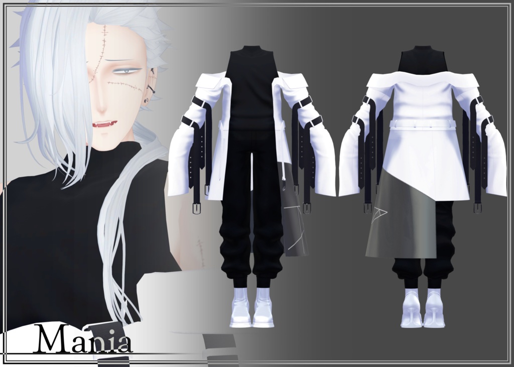 【VRChat向け】アンダルアバターコスチューム 3