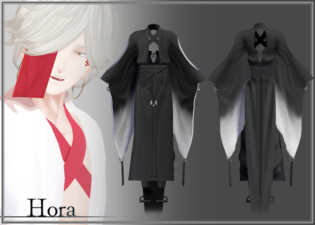 【VRChat向け】アンダルアバターコスチューム 3