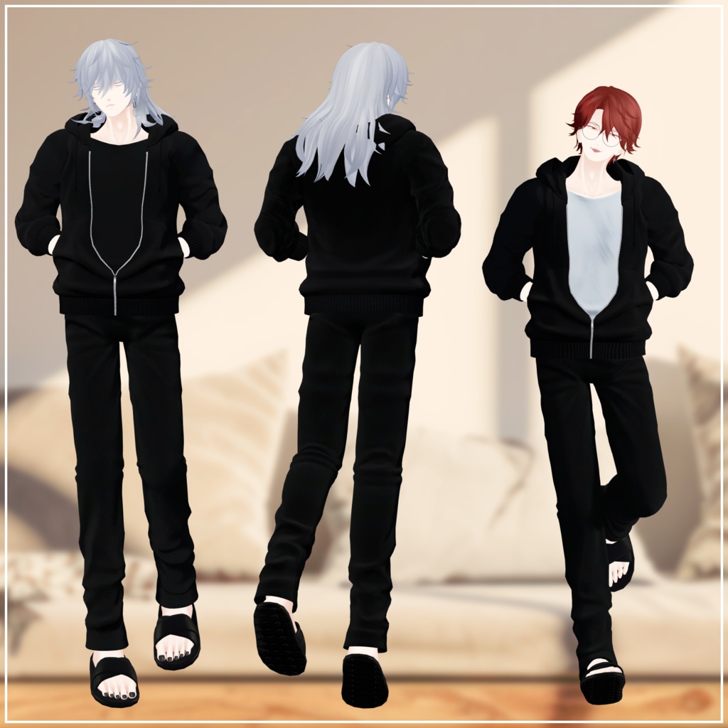 【VRChat向け】Loungewear