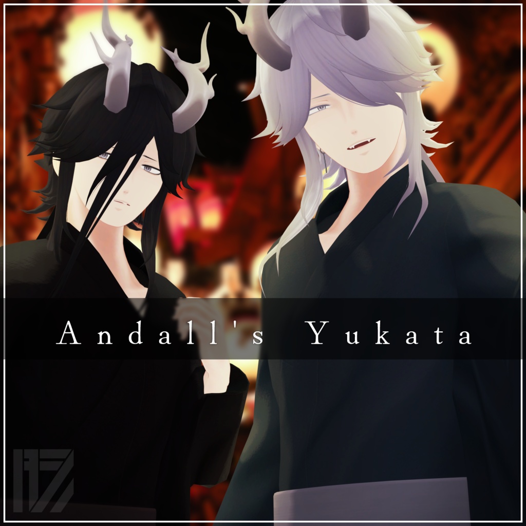 【VRChat向け】Andall's Yukata