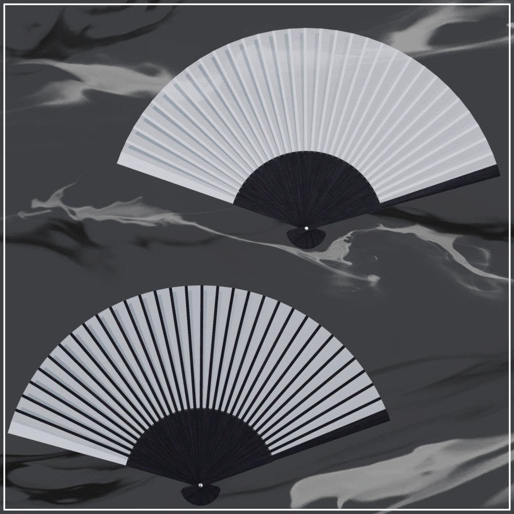 【VRChat向け】扇子