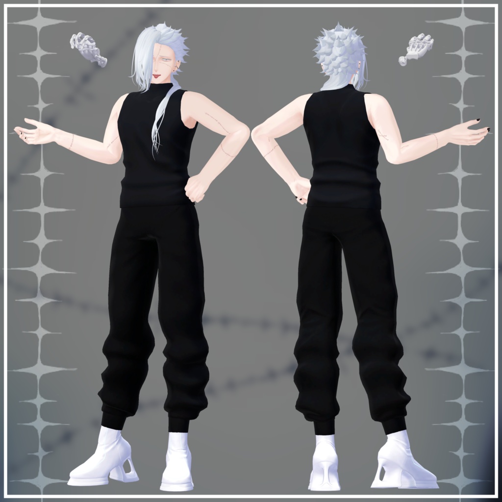 【VRChat想定アバター】マニア Ver.1.09