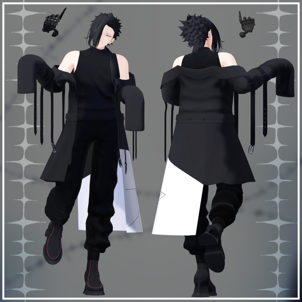 【VRChat想定アバター】マニア Ver.1.09