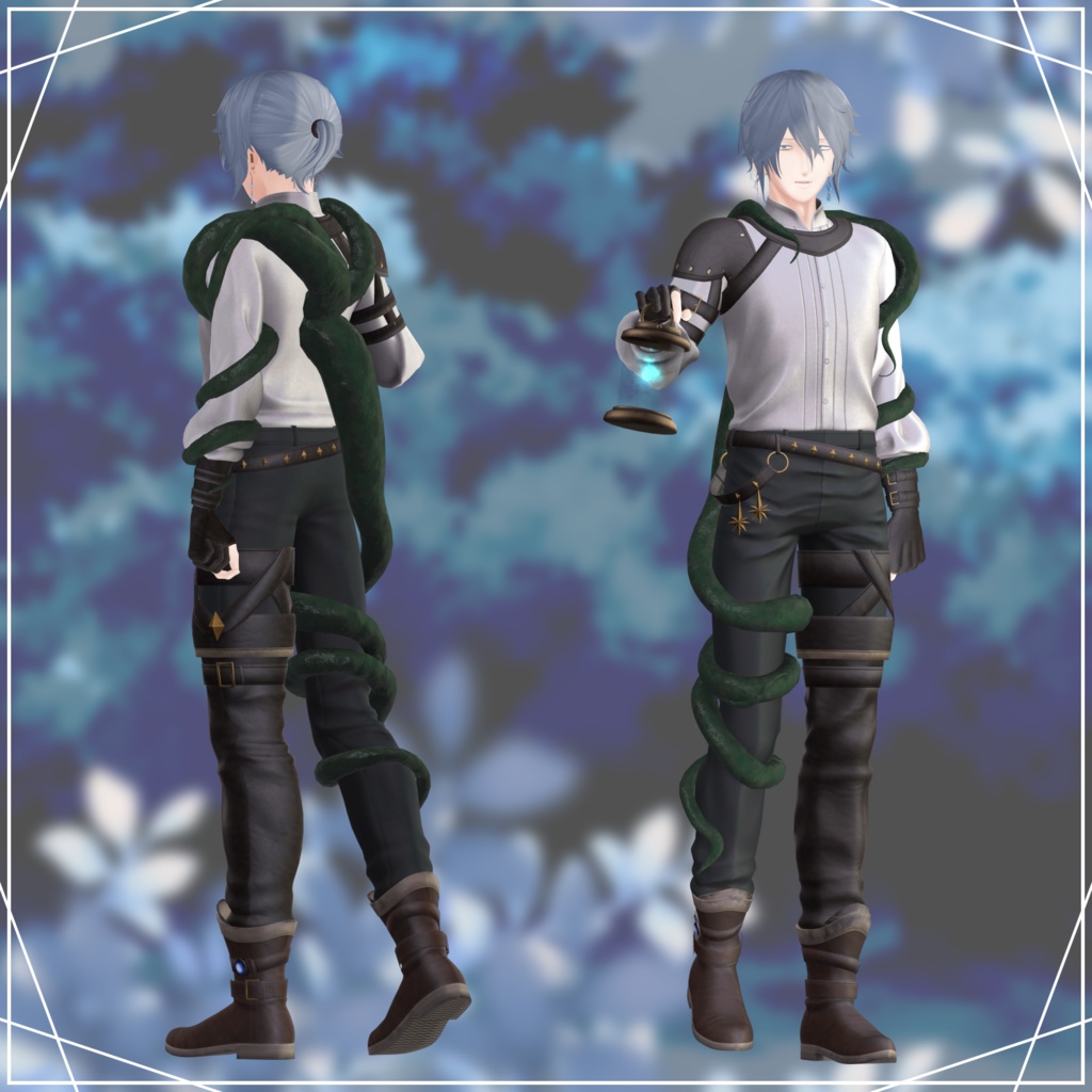 【VRChat想定アバター】ルビオル Ver.1.10