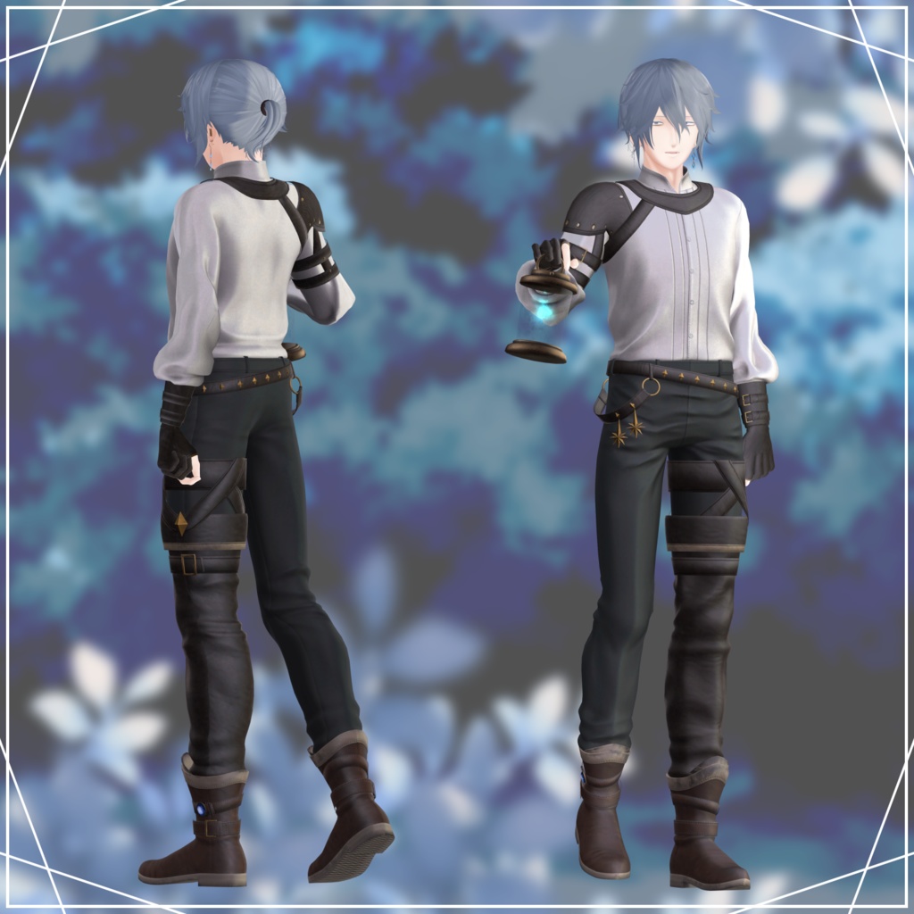 【VRChat想定アバター】ルビオル Ver.1.10