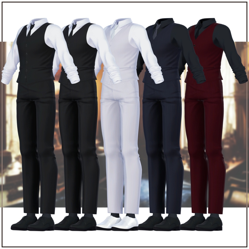 【VRChat向け】AndallBody_M_Suit_Another