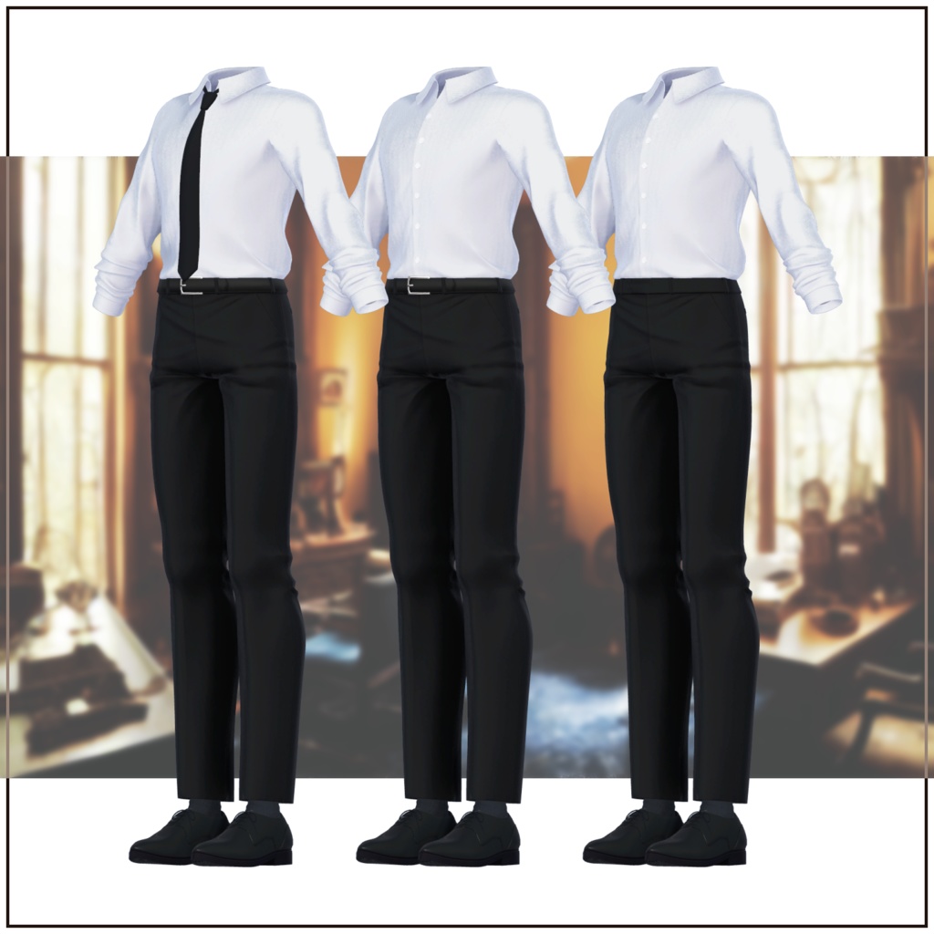 【VRChat向け】AndallBody_M_Suit_Another