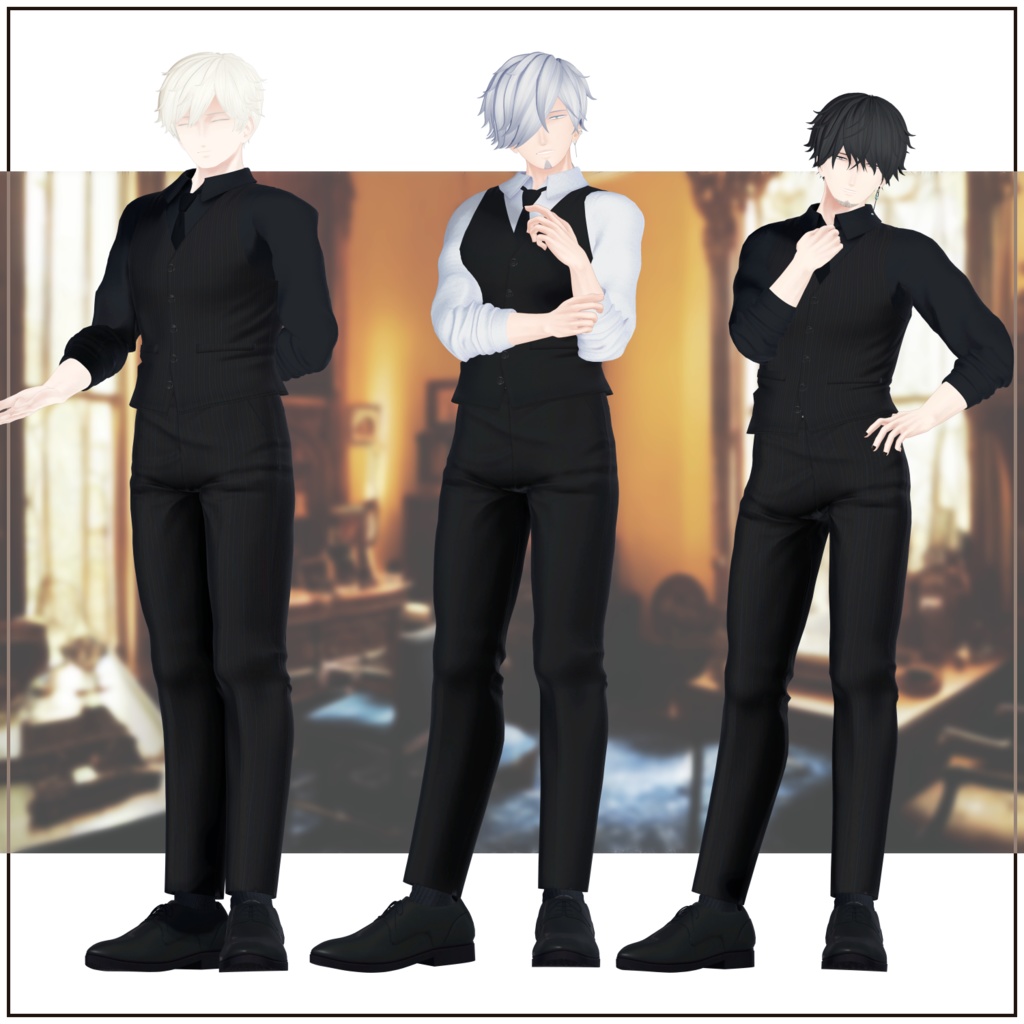 【VRChat向け】AndallBody_M_Suit_Another