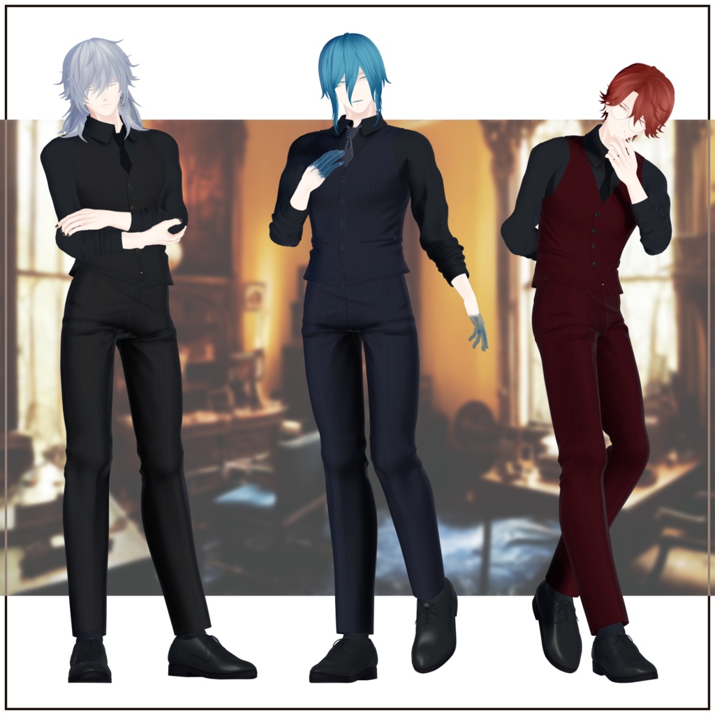 【VRChat向け】AndallBody_M_Suit_Another