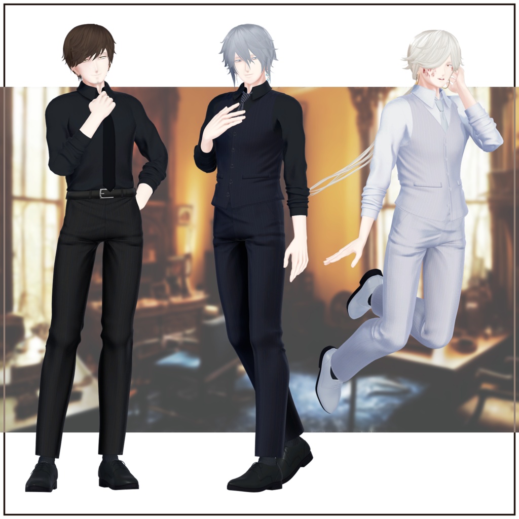 【VRChat向け】AndallBody_M_Suit_Another