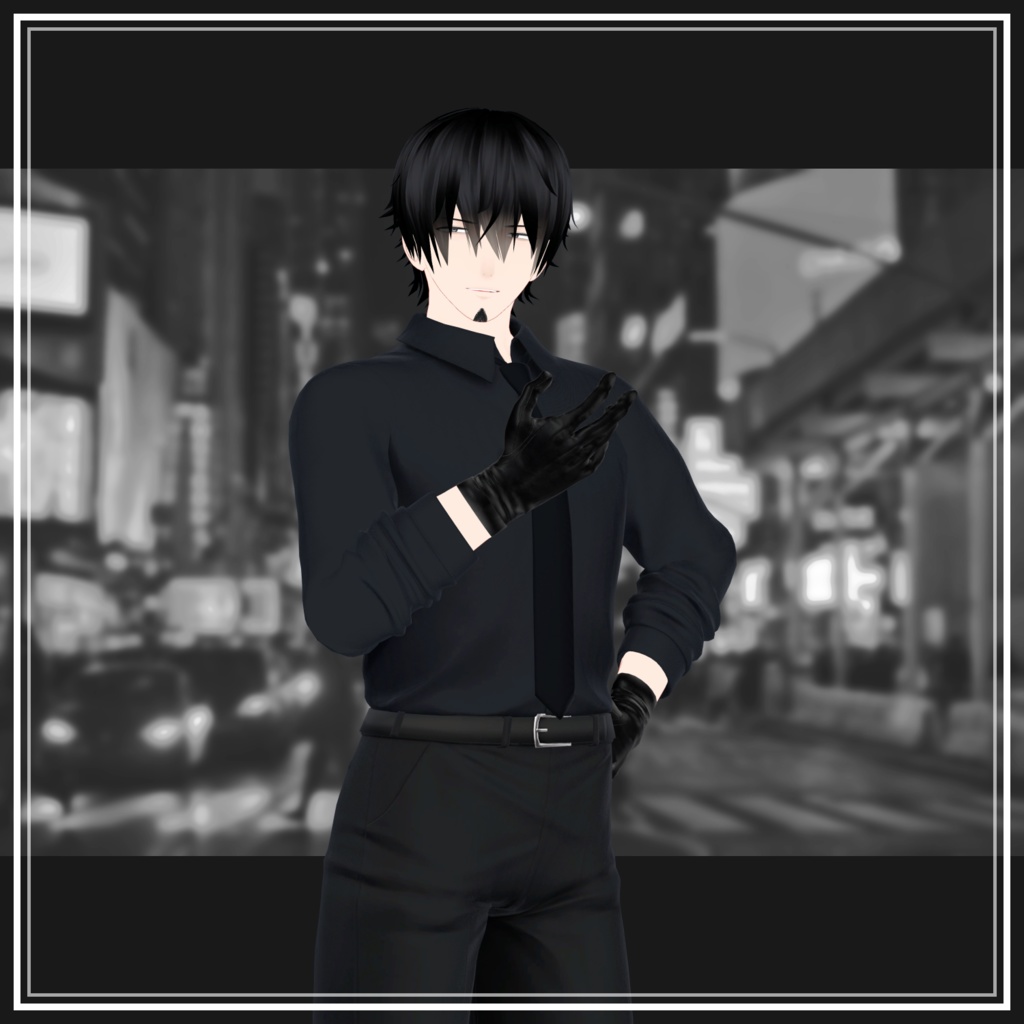 【VRChat向け】Simple_Gloves【通常パッケージ】