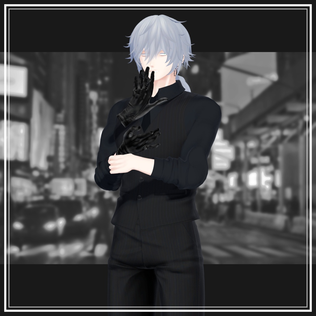 【VRChat向け】Simple_Gloves【通常パッケージ】