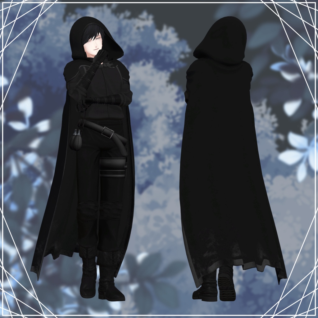 【VRChat想定アバター】ネイヴァシー Ver.1.01