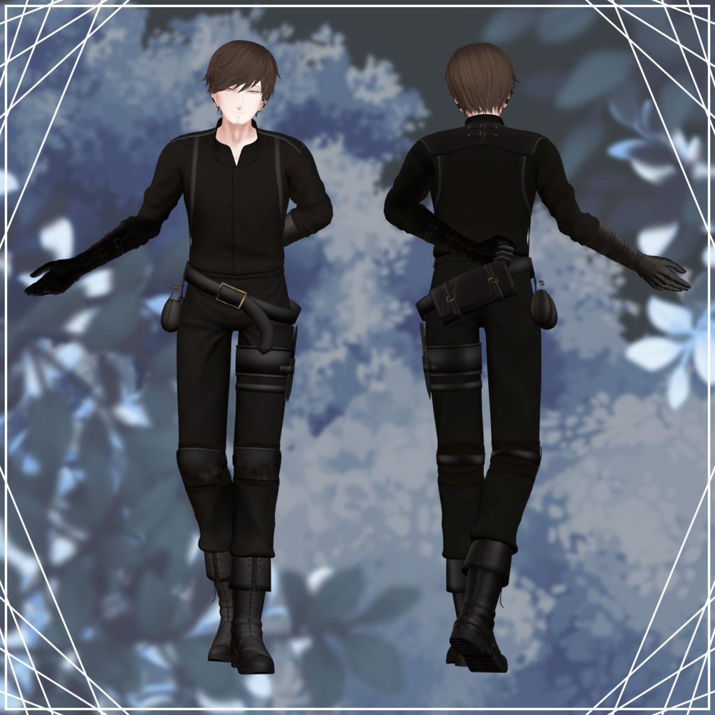 【VRChat想定アバター】ネイヴァシー Ver.1.01