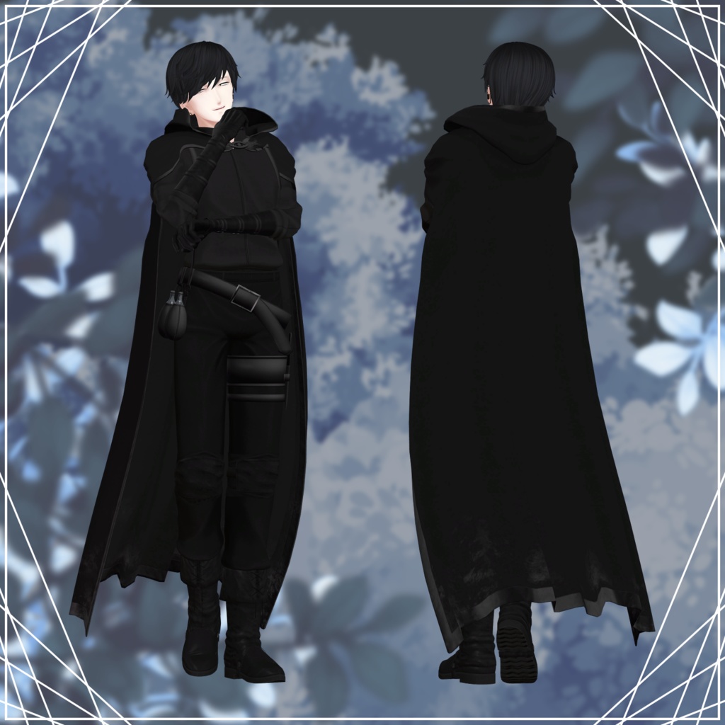 【VRChat想定アバター】ネイヴァシー Ver.1.01