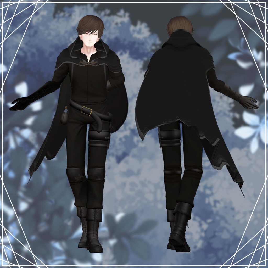 【VRChat想定アバター】ネイヴァシー Ver.1.01