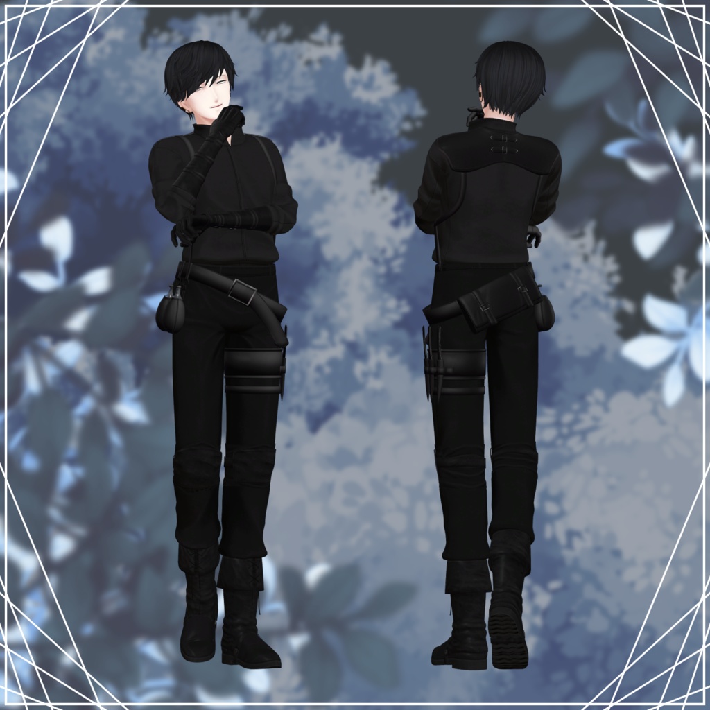 【VRChat想定アバター】ネイヴァシー Ver.1.01