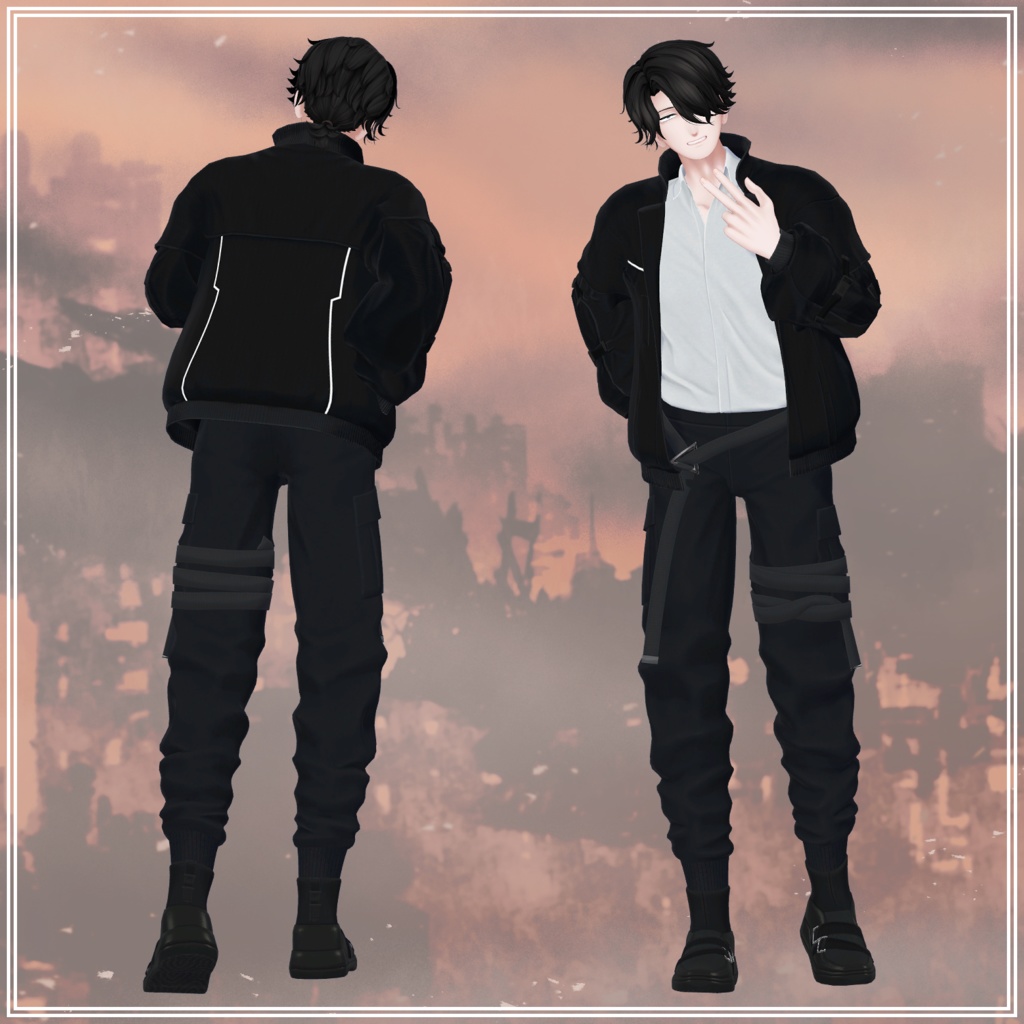 【VRChat想定アバター】ヴェス Ver.1.0