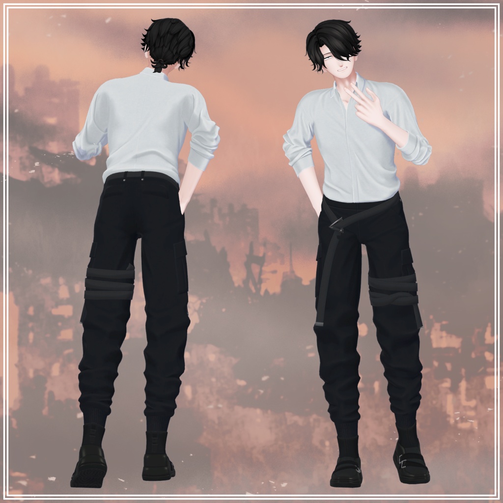 【VRChat想定アバター】ヴェス Ver.1.0