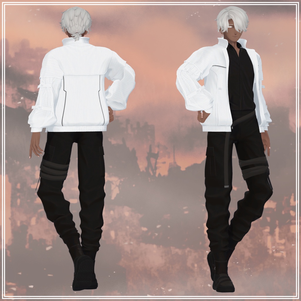 【VRChat想定アバター】ヴェス Ver.1.0