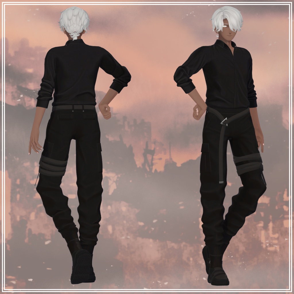 【VRChat想定アバター】ヴェス Ver.1.0