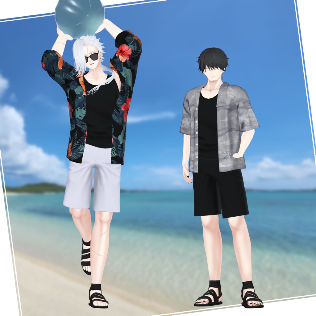 【VRChat向け】Andall Summer Wear