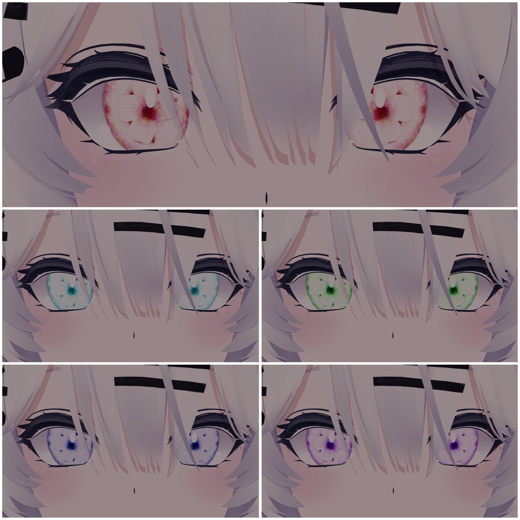 【瑞希専用】- flower eye texture -