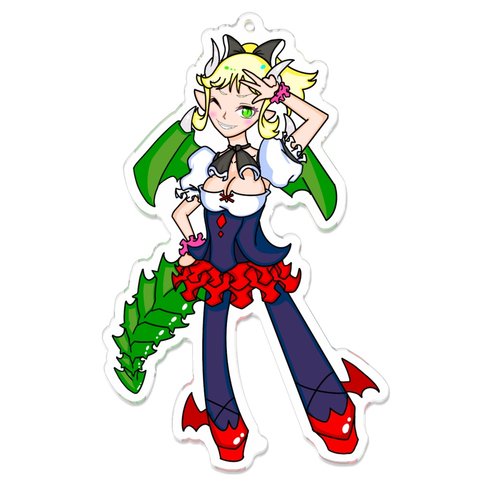 シャルロットアクリルキーホルダー