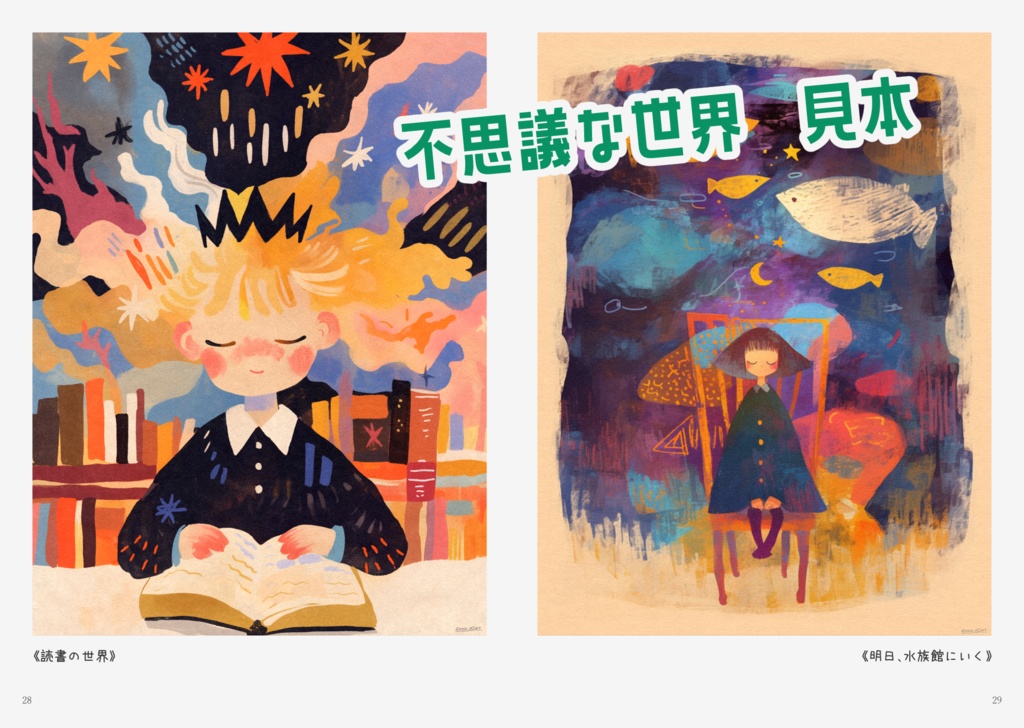 作品集『ローゼサフランの世界 Vol. 1』