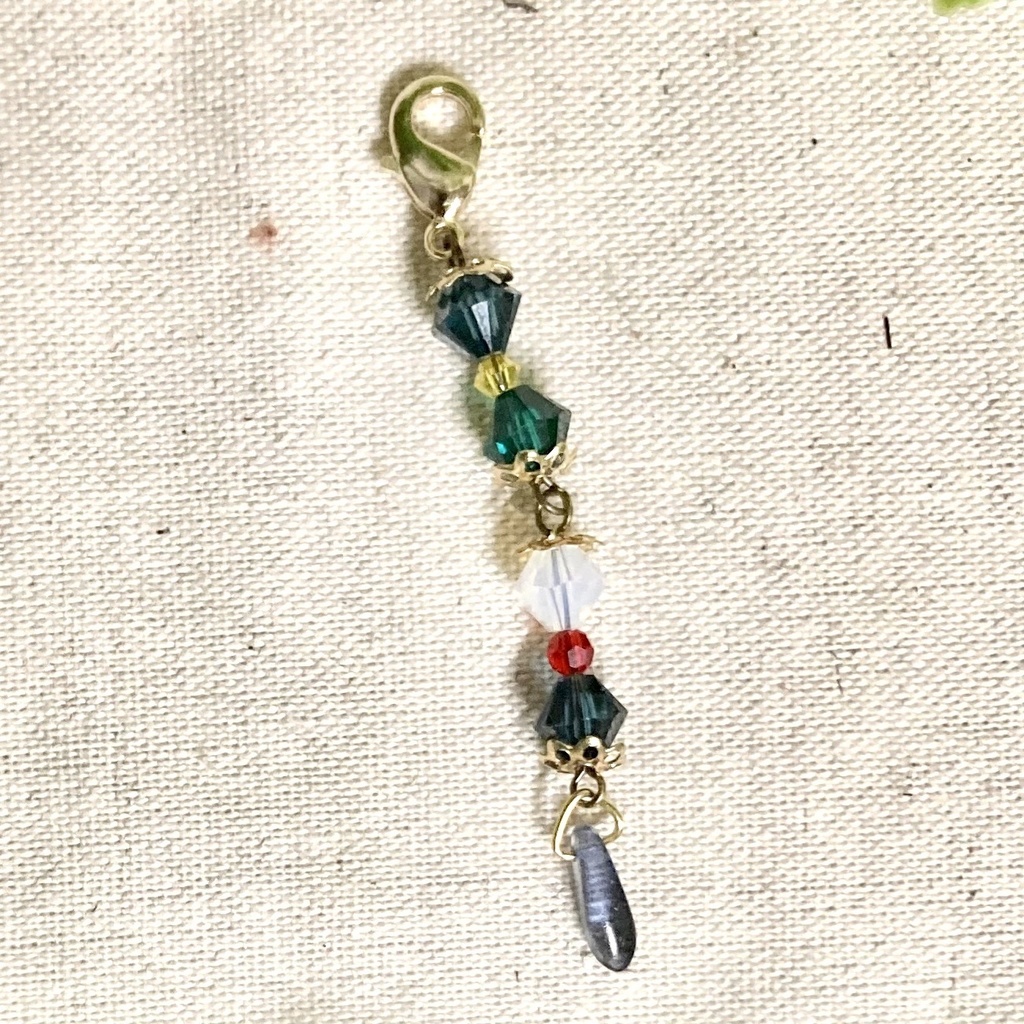 にっかり青江マスクチャーム（刀剣乱舞イメージ）