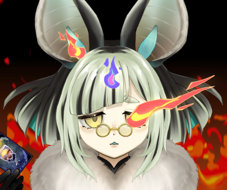 【汎用アイテム】火 炎 魂 アニメ調