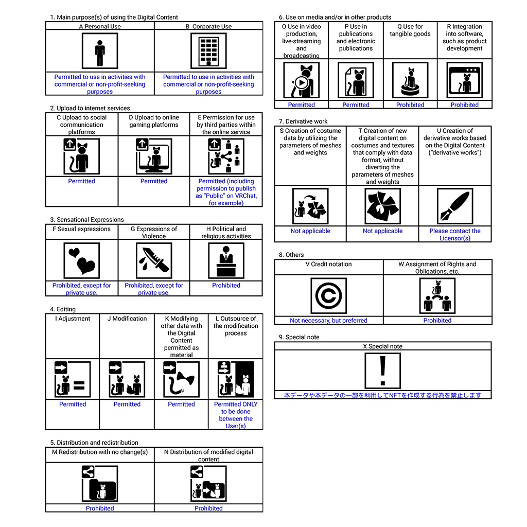 【VRoidテクスチャ】おリボン・ミュール Ribbon Mule