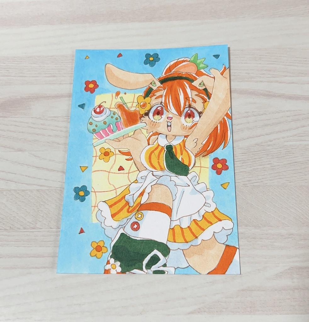 にんじん大好き!!うさメイド