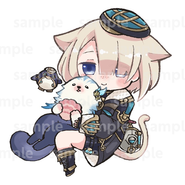 CP概念ねこみみアクリルキーホルダー