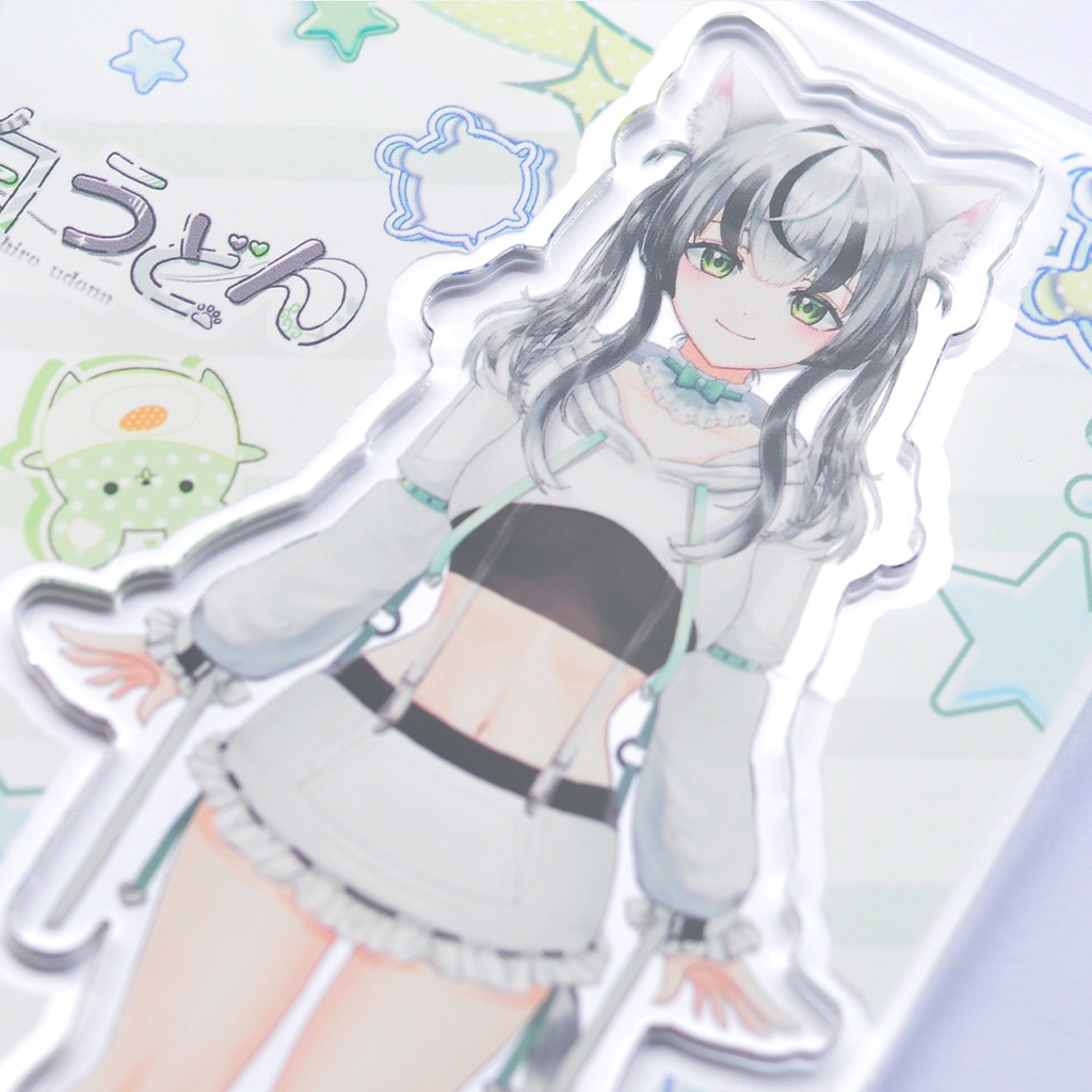 眞白うどん 1周年記念配信 記念グッズ