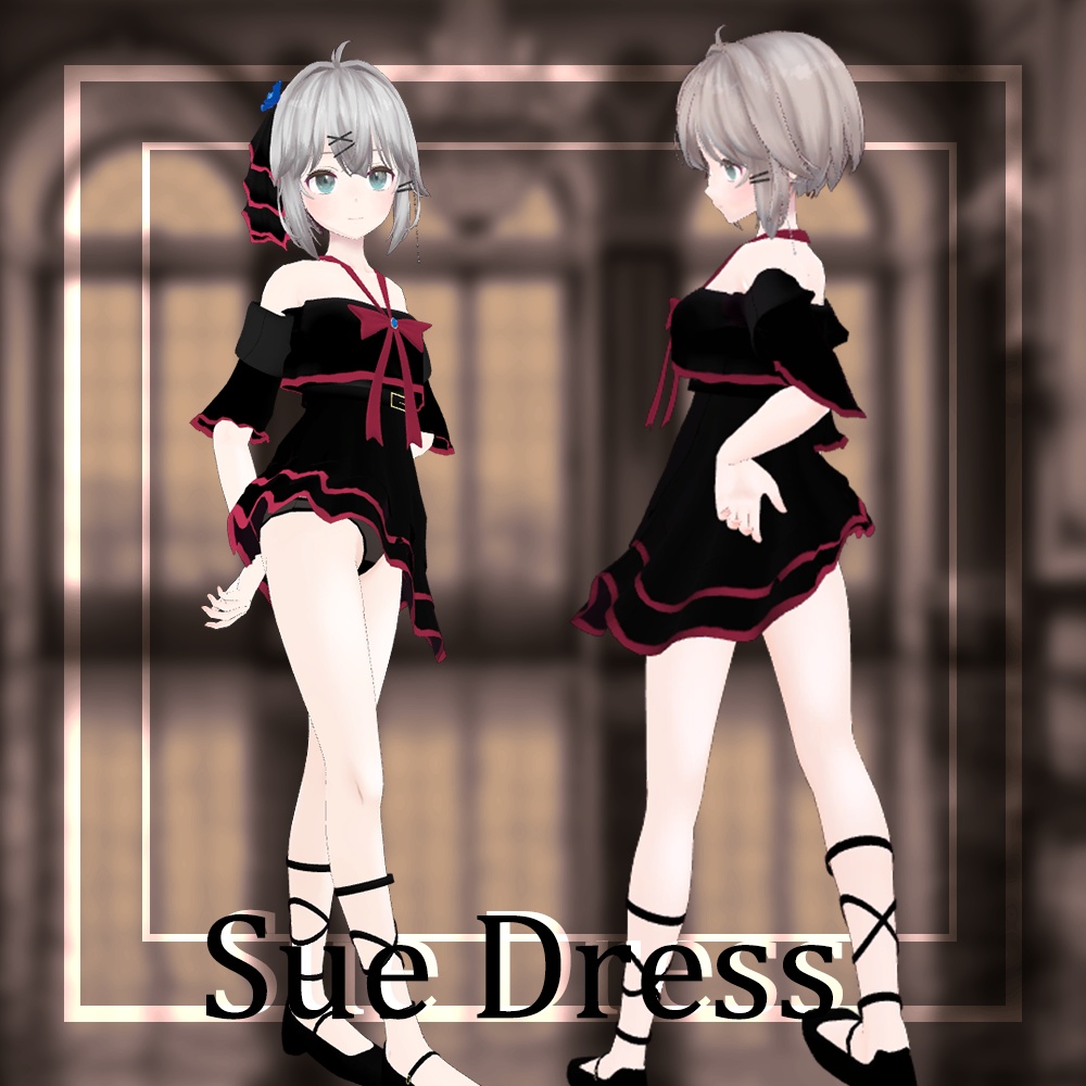 [3dモデル]透羽 Dress[PB X]
