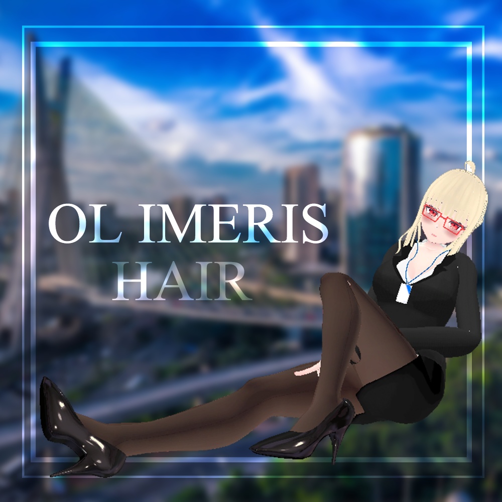 [3dモデル]IMERIS OL & HAIR[PB X]