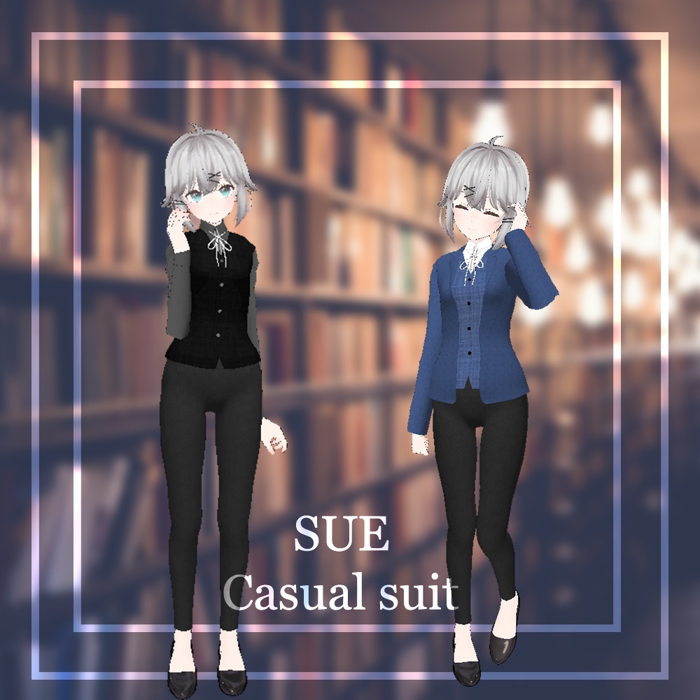 [3dモデル]透羽 Casual suit