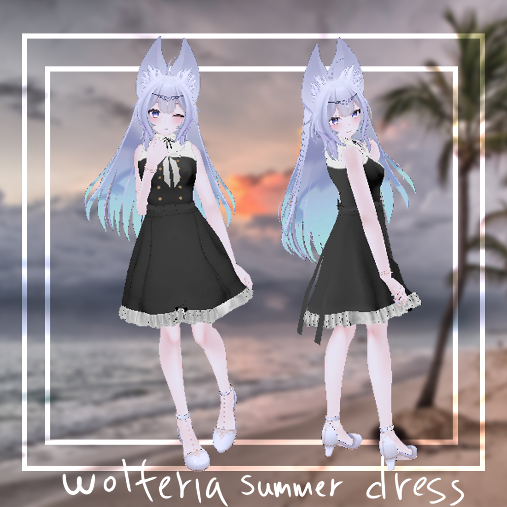 [3dモデル]ウルフェリア Dress[PB X]