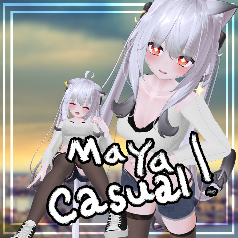 [3dモデル]Maya casual