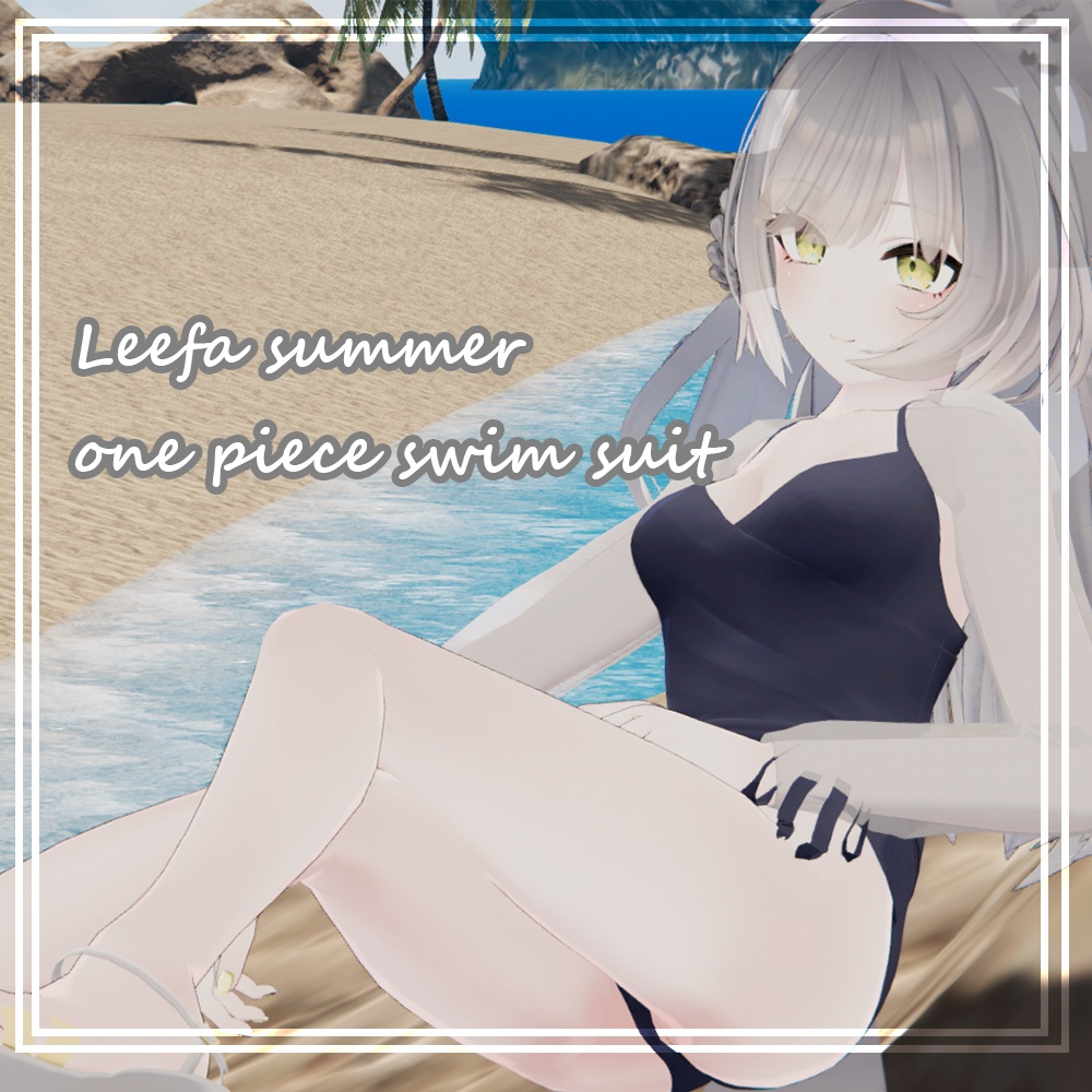 [3dモデル]Leefa summer one-piece swimsuit