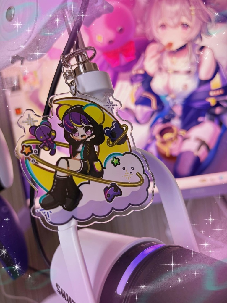 配信活動2周年記念⭐アクリルキーホルダー