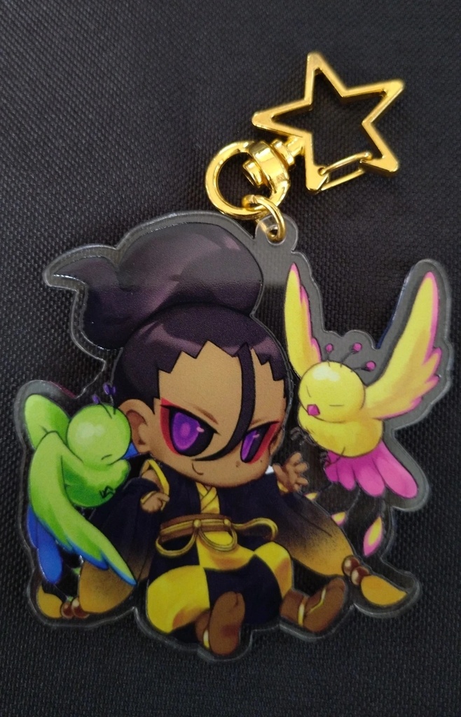 【非公式】カステラ&ボウロ両面アクキーOREN