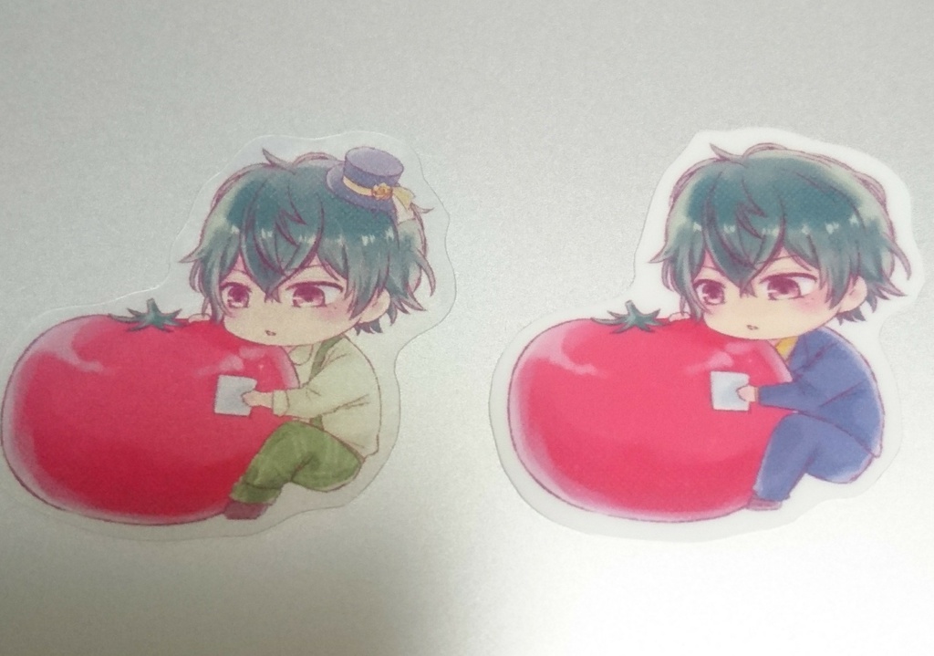 フレークシール-透明-